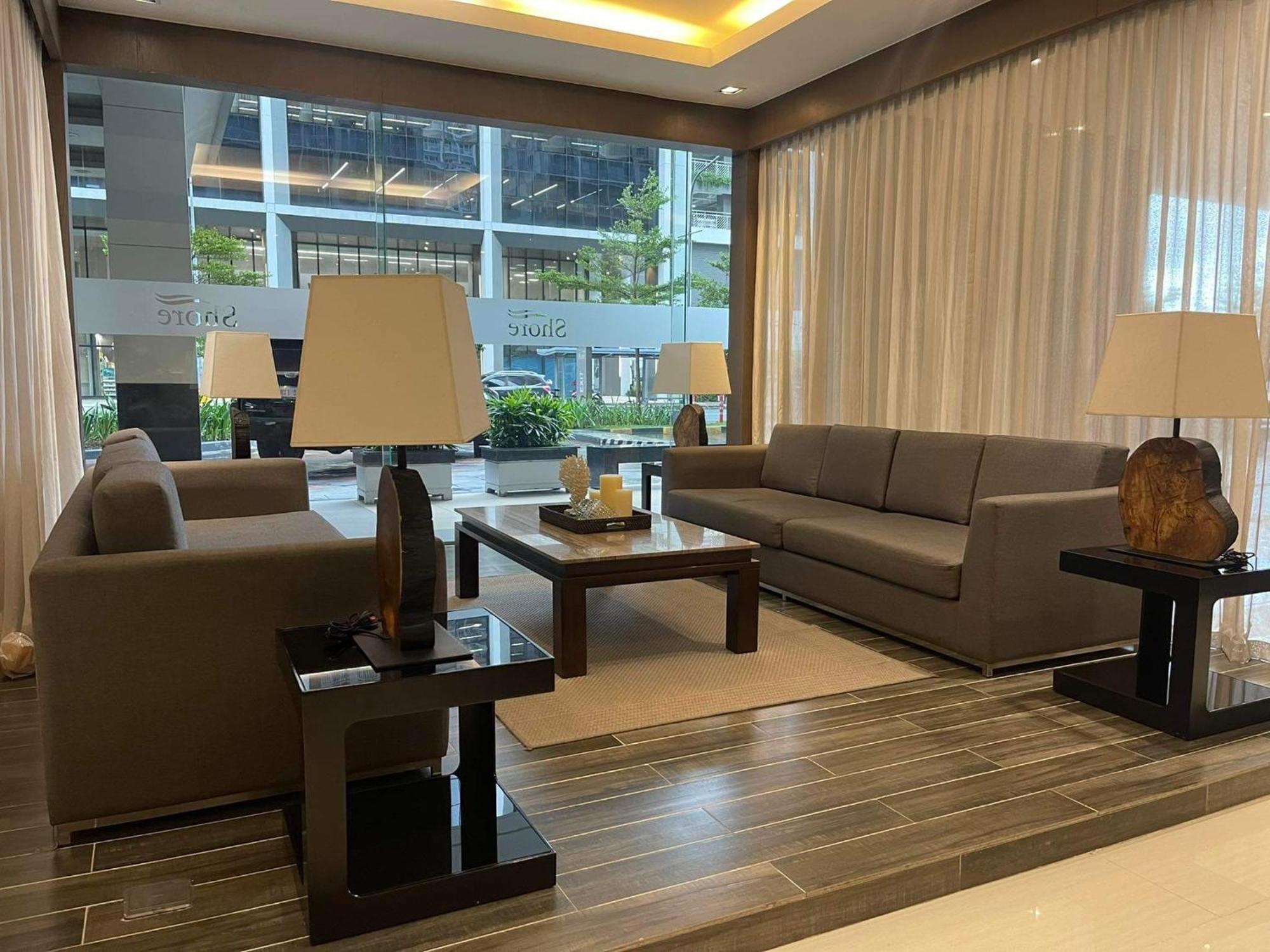 Shore 1 & 3 Residences Moa 1Br With Balcony By Darpm Манила Экстерьер фото